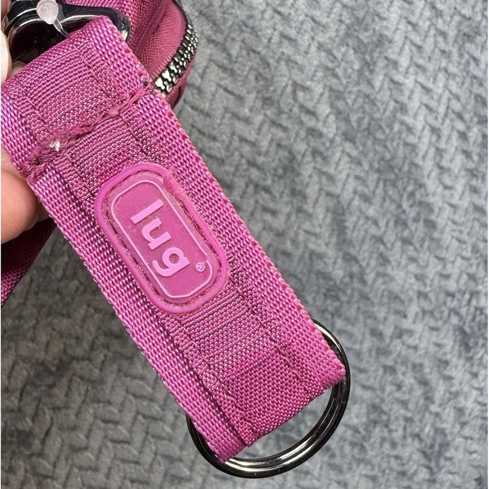 Lug Shimmy Crossbody Bag Purse Pink Adjustable Strap RFID Bottle Holder Travel - Picture 13 of 16